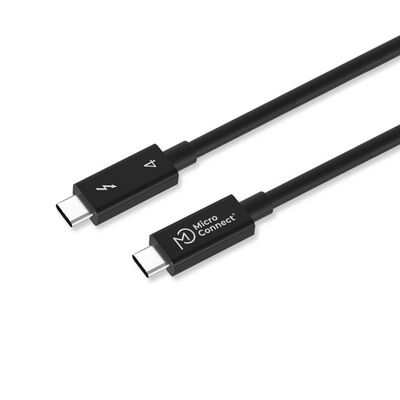 MicroConnect Premium Thunderbolt 4 Cable,  0.5m, 40 Gbits/s, 240W,  8K60Hz