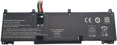 CoreParts Battery Li-Polymer Black 11.4V 4150mAh 47.31Wh for HP