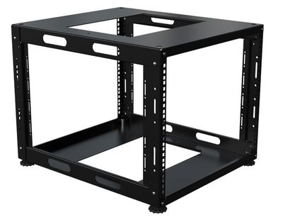 Lanview 19" D=584MM 08U Special Open Frame RAL 9005 Black