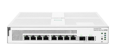 Hewlett Packard Enterprise ARUBA ION 1930 8G 2SFP 12 Aruba Instant On 1930, Managed, L2+, Gigabit Ethernet (10/100/1000), Power over Ethernet (PoE), Rack