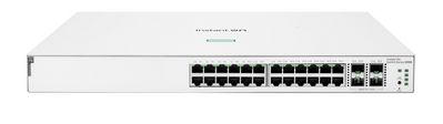 Hewlett Packard Enterprise Aruba Instant On 1930 24G  Class4 Poe 4Sfp/Sfp+ 195W  Managed L2+ Gigabit Ethernet (10/100/1000) Power Over Ethernet (Poe) 1U White