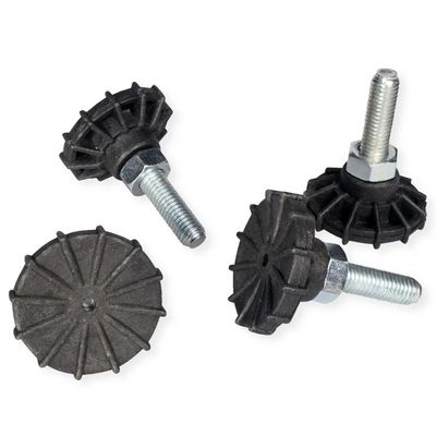 48,26cm 19Zoll Nivellierfusse 4 Stuck