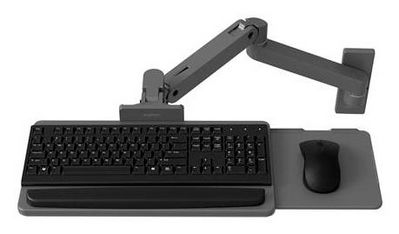 Ergotron LX Pro Tastatur-/Mausablage mit Stützarmhalterung - verstellbar