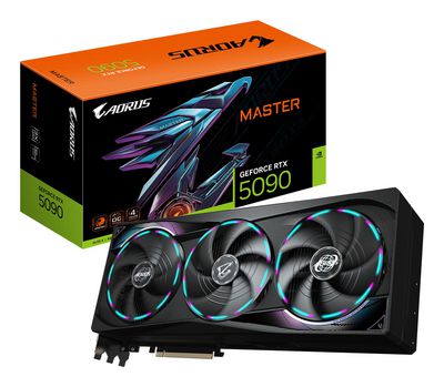 RTX 5090 32GB Gigabyte Aorus Master GDDR7 3Fan