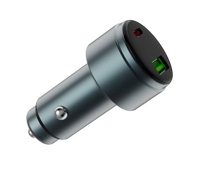 CoreParts USB-C Car Charger for Laptop, Mobile, & tablets USB-C Car Charger for Laptop, Mobile and Tablet. 83W 5V 3A - 20V 3.25A, QC3.0, PD 3.0.