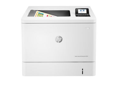 HP Color LaserJet Enterprise M554dn Printer, Color, Printer for Print, Front-facing USB printing Two-sided printing