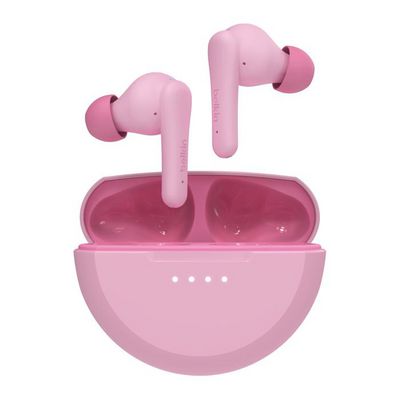 Belkin Soundform Nano 2 Headphones Wireless In-Ear Calls/Music Micro-Usb Bluetooth Pink
