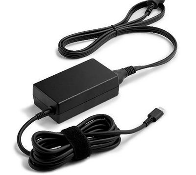 HP Usb-C 65W Power Adapter And Power Cord Kit Power Adapter/Inverter Indoor Black