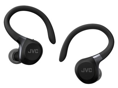 JVC ANC Sports Wireless HA-EC75T with Hook Black