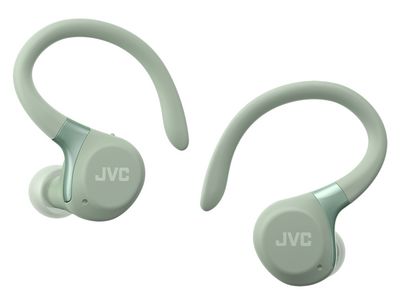 JVC ANC Sports Wireless HA-EC75T with Hook Green