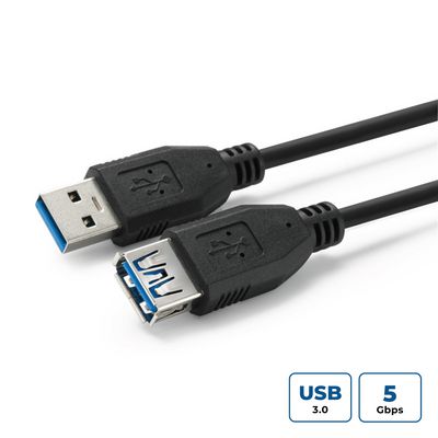 USB 3.2 Gen 1 A-A 0.5m M-F