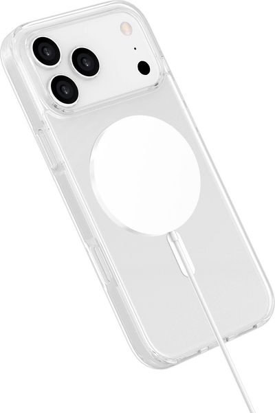 eSTUFF INFINITE (GRS) OSLO iPhone 17  Pro Max Clear Magnetic Cover.  Material:  65% (GRS) recycled PC and 21% (GRS) recycled TPU