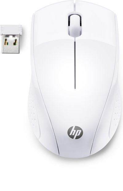 HP Wireless Mouse 220 (Snow  White)