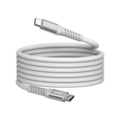 Verbatim Sync & Charge USB C to USB C  100W Magnetic 120 cm - Grey