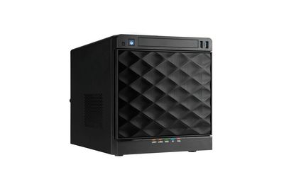 Ernitec Cube 4 Bay Workstation -  Intel Ultra 5 225, 16GB,  500GB NVMe, 1x2.5GbE, 1x1GbE, Wifi 6E, 315W, Win11 Pro