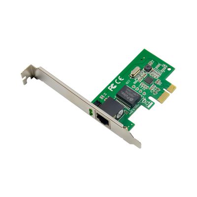 MicroConnect PCIe 8111E Single network card Main chip : Realtek RTL8111E 1 x RJ45 port, Integrated 10/100 / 1000M Ethernet