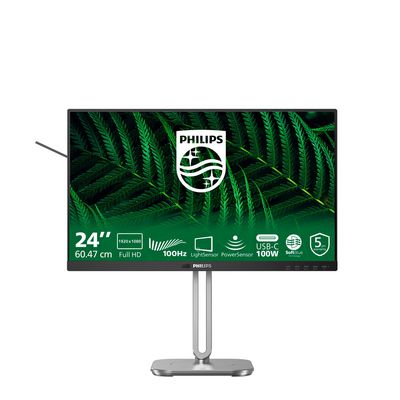 Philips 4B2G5301/00 Computer Monitor  60.5 Cm (23.8") 1920 X 1080  Pixels Full Hd Lcd Black