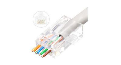 LANVIEW RJ45 UTP Plug Cat6A for AWG23-24 Stranded/solid