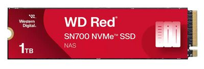 Western Digital Red SSD SN700 NVMe 1TB M.2  2280 PCIe Gen3 8Gb/s internal  drive for NAS devices