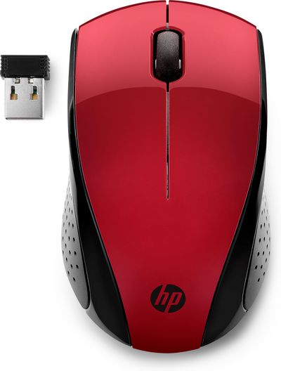 HP Wireless Mouse 220 (Sunset  Red)