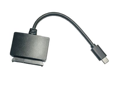 MicroConnect USB-C to SATA Adapter 5Gbps,  0,2m, black  Connect?the?SSD?to?Macbook?or?Chromebook?with?a?USB?TYPE-C?port