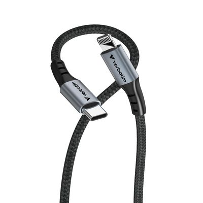 Verbatim Sync & Charge Cable USB-C To  Lightning 120 Cm