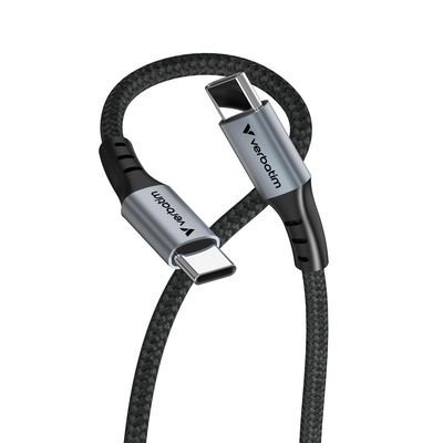 VERBATIM Sync & Charge USB-C zu USB-C 100W 120 cm