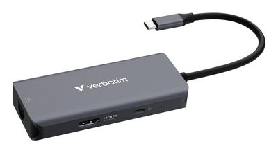 Verbatim USB-C Essentials Multiport  Hub 6 Port With Rj45