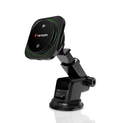 Verbatim Wireless Charger KFZ CND-01 15W USB-C 1,0m schwarz