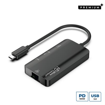 MicroConnect Premium USB-C Mini Dock, USB-C to HDMI, USB A 3.2 Gen 1, USB-C & RJ45