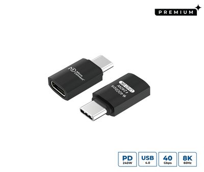 MicroConnect Premium USB4 Gen 3x2 USB-C  adapter, 40Gbps, 240W