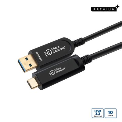 MicroConnect Premium Optic USB Cable 3.2  Gen 2 A-C 5M