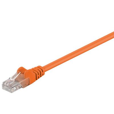 Goobay RJ45 UTP 0,5 meter uskærmet Orange