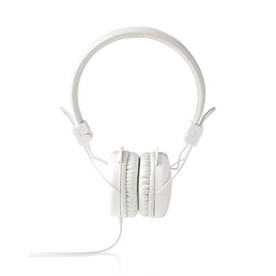 Nedis HOVEDTELEFON ON-EAR, 1,2M  KABEL, HVID