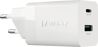 Varta 57955 101 111 Mobile Device  Charger Universal White Ac  Fast Charging Indoor