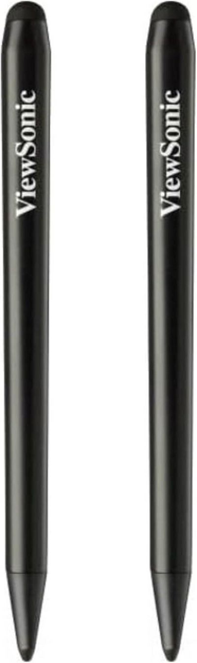 ViewSonic VB-PEN-009, (2pcs) Passive Stylus with a dual 4mm & 9mm tip, for ViewBoard. Incl. 3 spare nibs.