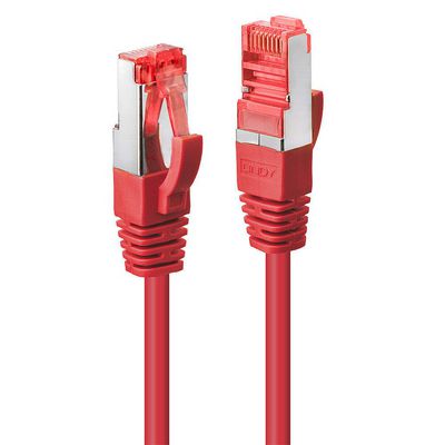 Cat6 S/FTP Kabel, rot, 5.00m Patchkab