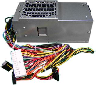 Dell 250W Desktop Power Supply with ATX and SATA Connectors
