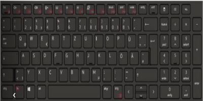 Dell German language keyboard for  M20IXU-BS series
