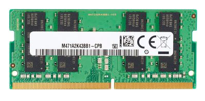 HP 16GB DDR4-3200 SODIMM 13L75AA, 16 GB, 1 x 16 GB, DDR4, 3200 MHz, 260-pin SO-DIMM