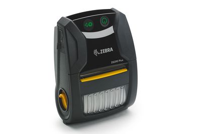Zebra ZQ310 Plus, Thermodirekt, 203 x 203 DPI, 100 mm/sek, Kabellos, Schwarz