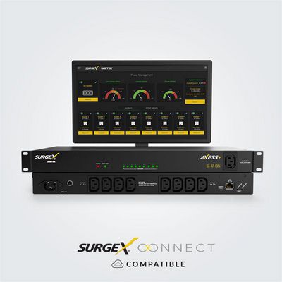 SurgeX Access+ 10Amp, IEC 9xC13 IEC  C14