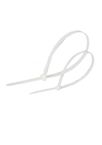 Lanview Cable tie white 2.5 x 200 mm