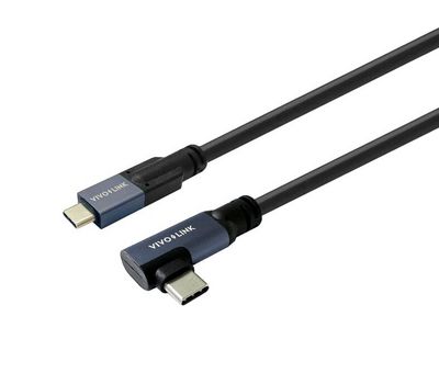 Vivolink USB-C to USB-C  angle Cable  9m Enterprise-tested