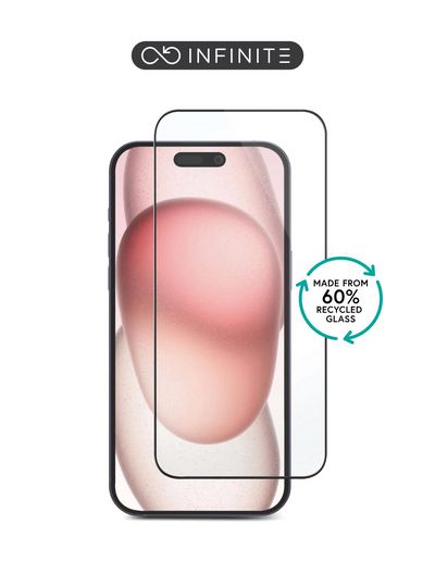 eSTUFF INFINITE (GRS) iPhone 17 Pro  Screen Protector. Full Cover  Tempered Glass. Titan Shield. 10 pcs BULK pack