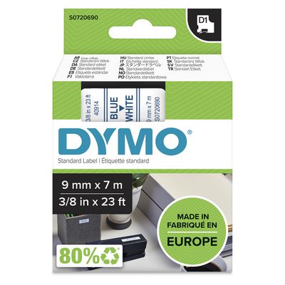 DYMO D1 - mærkattape - 1 kassette(r) -