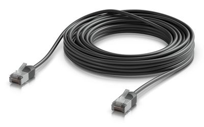 Ubiquiti Ultra-thin, rugged, shielded  outdoor patch cable for 10  GbE networking