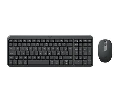 Logitech MK250 kabellos Bluetooth LE Set Französisch - Graphite