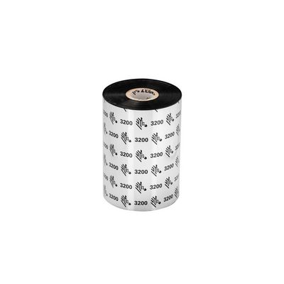 Zebra Ribbon Wax/Resin, 110mm x 450m thermal transfer, 6pcs/box  ZipShip 3200