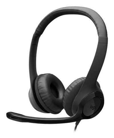 Logitech Headset USB H390, LGT-H390,  Headset, Head-band,